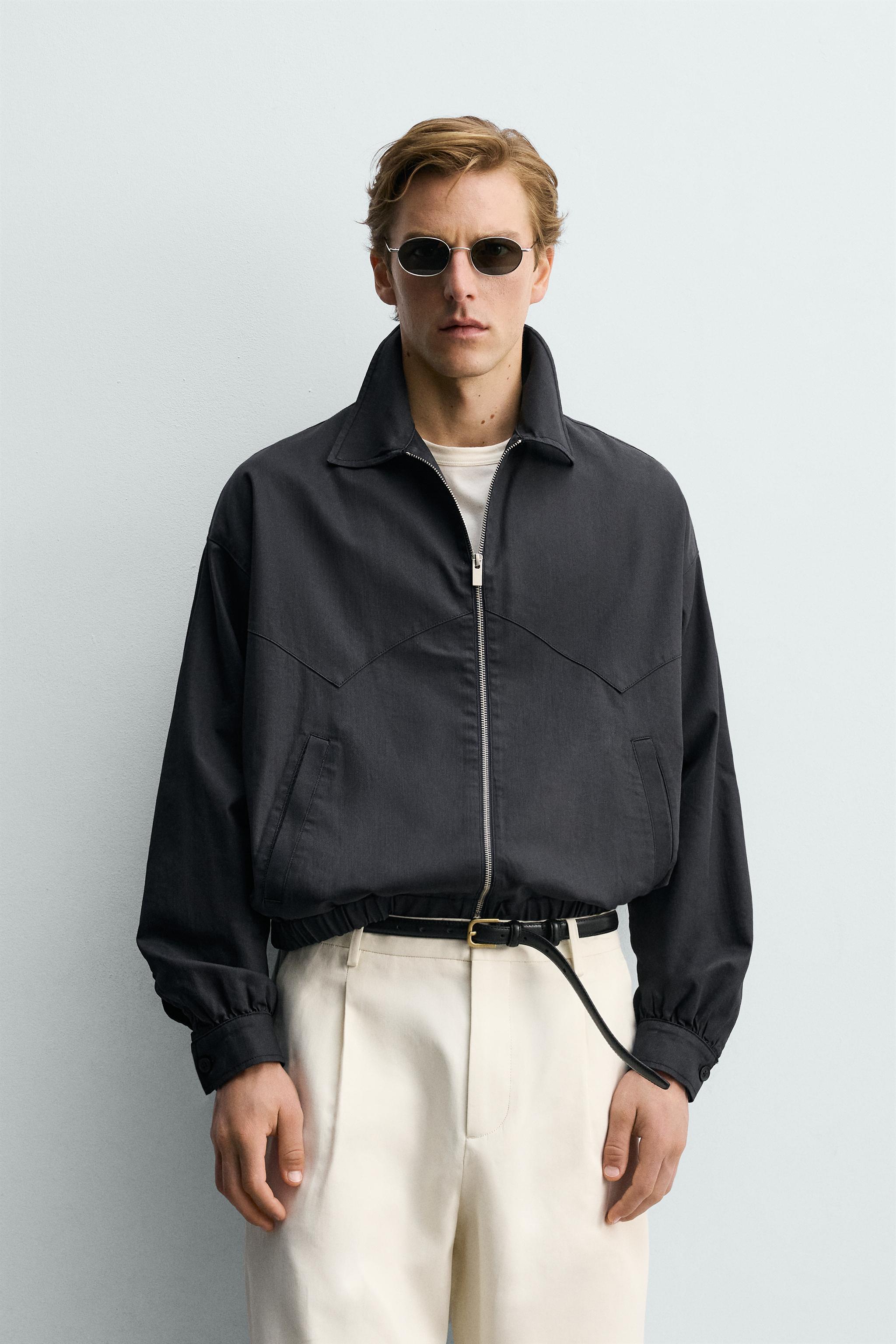 CROPPED COTTON - CUPRO JACKET